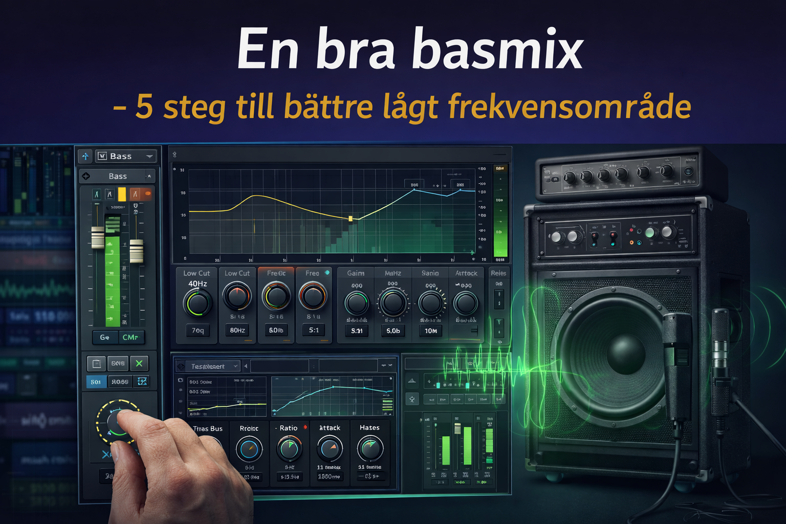 En bra basmix – grunden till en stabil och professionell produktion